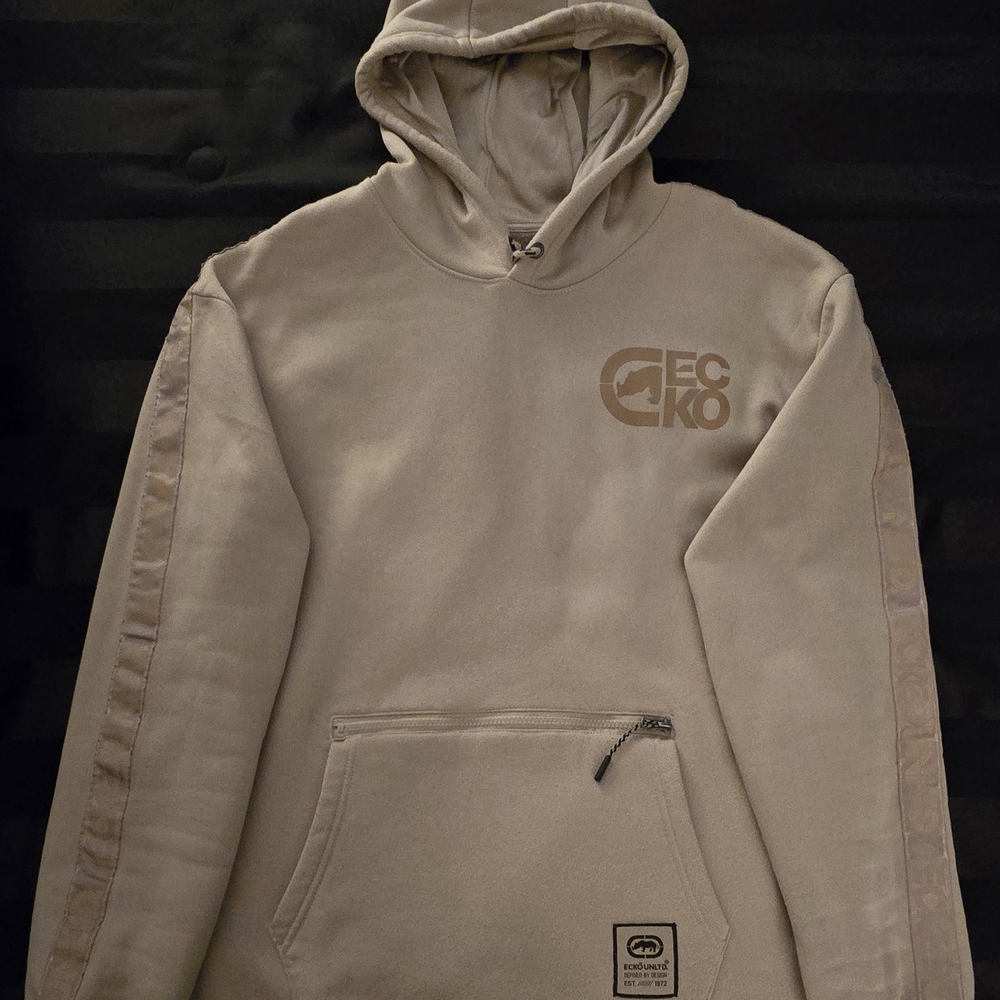 Ecko Unlimited Tan Hoodie with Logo